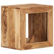 Табуретка 40x30x40 см масивно дърво акация