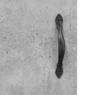 Висок шкаф, бетонно сив, 34,5x34x180 см, инженерно дърво