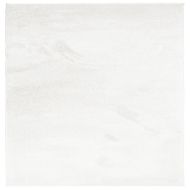 Килим OVIEDO с къс косъм, кремав, 200x200 см