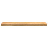 Стълбищни стъпала, 2 бр, светлокафяви, 120x25x2 см, дъб масив