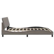 Рамка за легло без матрак Hanko, таупе, 180x200 см плат