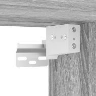 Висящ шкаф "Рига" сив, сонома, 20x29,5x60 см, инженерно дърво