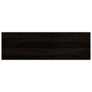 Стълбищни стъпала, 12 бр, тъмнокафяви, 80x25x2 см, дъб масив