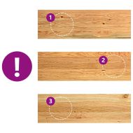 Стълбищни стъпала, 8 бр, светлокафяви, 80x30x2 см, дъб масив