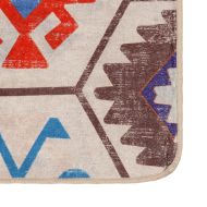 Перящ се килим многоцветен 160x230 см