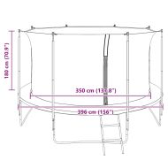 Предпазна мрежа за 3,96 м кръгъл батут