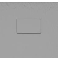 Душ корито, SMC, сиво, 120x70 см