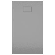 Душ корито, SMC, сиво, 120x70 см