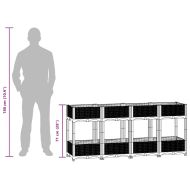 Повдигната леха, 160x40x71 см, полипропилен