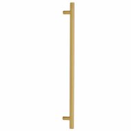 Дръжки за шкафове, 5 бр, златисти, 480 мм, неръждаема стомана