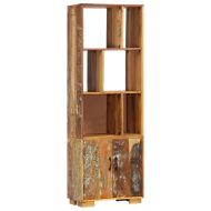 Етажерка за книги, 60x35x180 см, регенерирано дърво масив