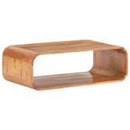 Маса за кафе, 90x50x30 см, акациево дърво масив