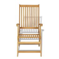 Градински трапезен комплект, 9 части, тиково дърво масив