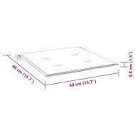 Градински столове, 2 бр, сиви възглавници, тиково дърво масив