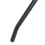 Градински трапезен комплект 5 части алуминий и textilene черен