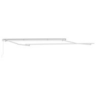 Сгъваем навес Оранжево и кафяво 400 × 300 cm