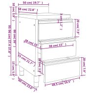 Търговски кухненски шкафове, 2 бр, неръждаема стомана