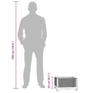 Повдигната леха, 40x40x23 см, полипропилен