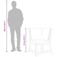 Модулен ъглов диван, кремави възглавници, акациево дърво масив