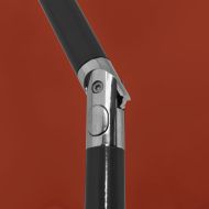 Плажен чадър, теракота, 200x125 см