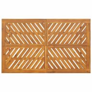 Комплект за хранене в градината 5 pcs Кафяво