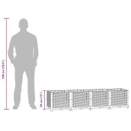 Повдигната леха 160x40x38 см, полипропилен