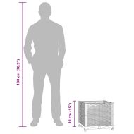 Повдигната леха 40x40x38 см, полипропилен