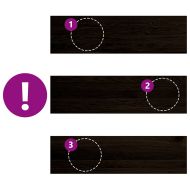 Стълбищни стъпала, 12 бр, тъмнокафяви, 90x25x2 см, дъб масив