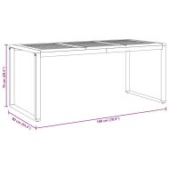 Комплект за хранене в градината 5 pcs Сив