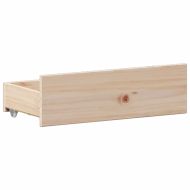 Легло с етажерка за книги, без матрак, 180x200 см, бор масив