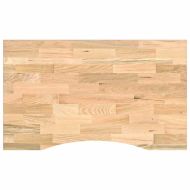 Работна маса 100x60x(71,5-98) cm Дъб от масивна дървесина