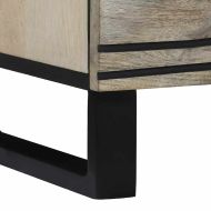 Комплект скрин 2 pcs Бяло 120 x 33,5 x 75 см