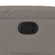 Изправящ реклайнер стол, таупе, текстил