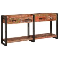 Конзолни маси с чекмедже 2 pcs Многоцветен 161 x 33 x 75 см