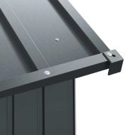 Клетка за птици Антрацит 215 x 210 x 247 см Поцинкована стомана
