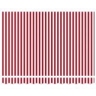Сенник Червено и бяло 300 x 250 x 165 см Полиестер и алуминий
