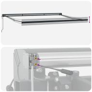 Сенник Многоцветен 400 x 300 x 165 см Полиестер и алуминий