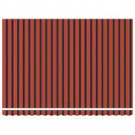 Сгъваем навес Оранжево и кафяво 450 × 300 cm Текстил и стомана