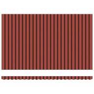 Сгъваем навес Оранжево и кафяво 500 × 300 cm Полиестер и метал