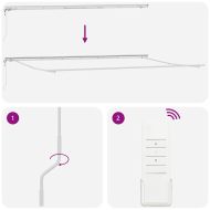 Електрически разтегателен навес Оранжево и кафяво 600 × 350 cm