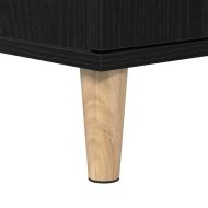 Комплект мебели за баня Монтиране на стена 3 pcs Черния дъб