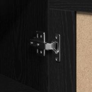 Стенно монтиран шкаф 2 pcs Старо дърво 69,5 x 34 x 90 см
