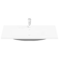 Шкаф за мивка в баня със съхранение Черния дъб 100 x 39 x 62 см