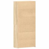 Шкаф за обувки с рафт Кафяво 80 x 35.5 x 180 см Инженерно дърво