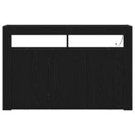 Служебен шкаф Черния дъб 116 x 30 x 75 см Инженерно дърво