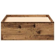 Рамка за легло Старо дърво 90 x 190 cm Инженерно дърво