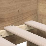 Легло-диван с таблото Дъб 90 x 200 cm Инженерно дърво