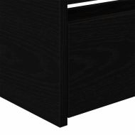 Легло-диван с таблото Черния дъб 90 x 200 cm Инженерно дърво