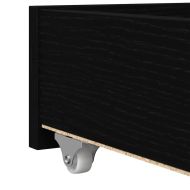 Легло-диван с таблото Черния дъб 90 x 190 cm Инженерно дърво