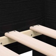 Легло-диван с таблото Черния дъб 90 x 200 cm Инженерно дърво